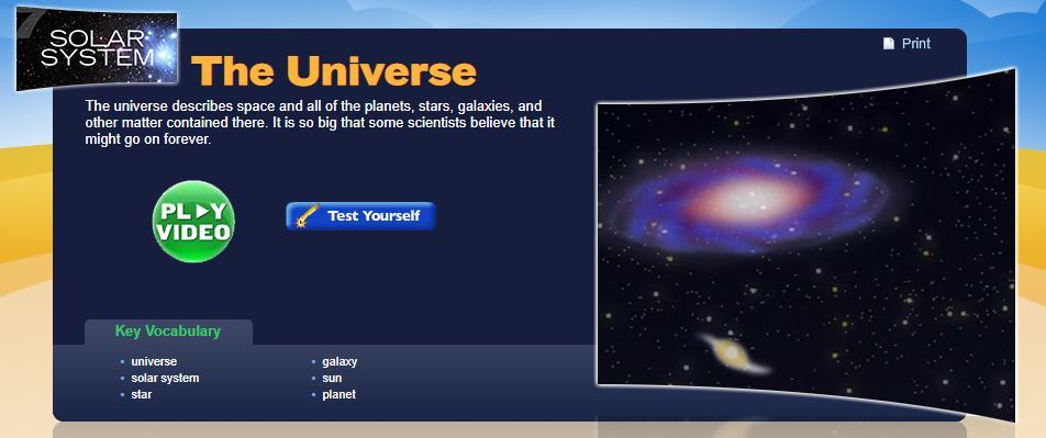 Study Jams: The Universe